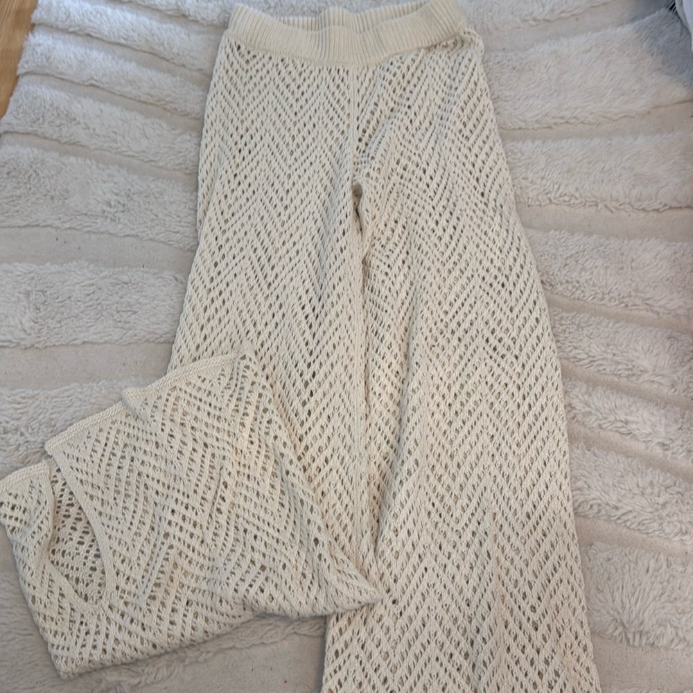 Wild Fable Crochet Pants XS